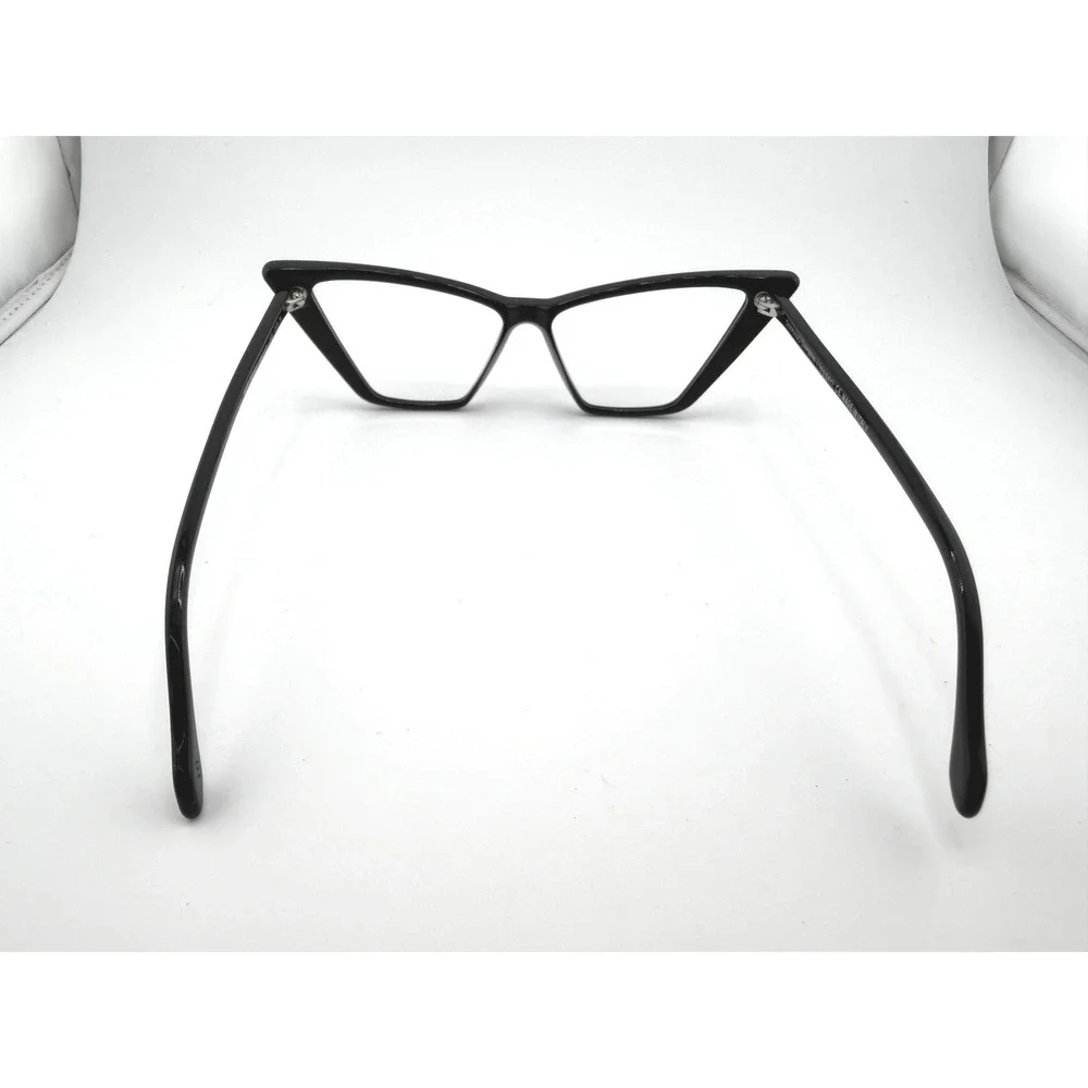 Germano Gambini i leggeri Black Cat Eye Eyeglasses GG141 56-13-145 Italy